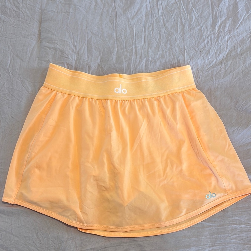 Alo Orange Skirt